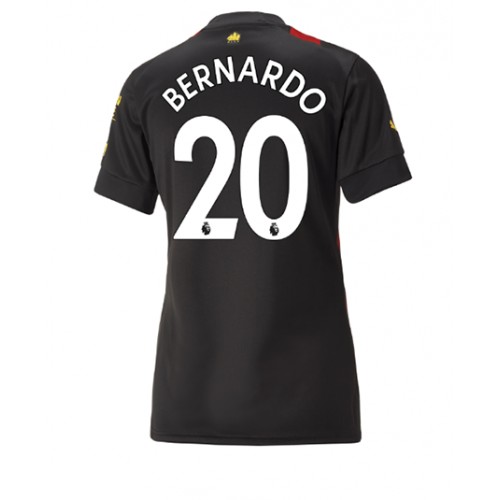 Manchester City Bernardo Silva #20 Bortedrakt Kvinner 2022-23 Kortermet Manchester City Bernardo Silva #20 Bortedrakt Kvinner 2022-23 Kortermet